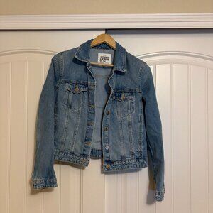 Zara Jean Jacket Estimated Size XS Xtra Small Authentic Denim By TRF Medium Blue
